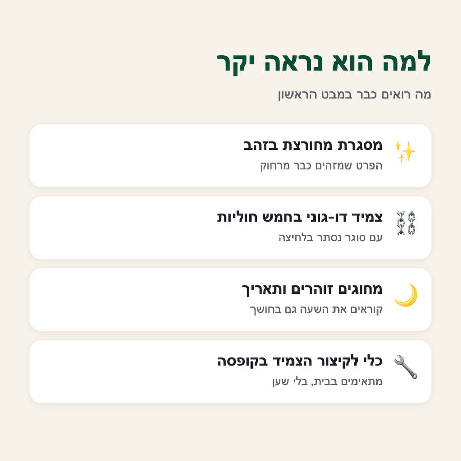 שעון יד קלאסי לגבר Regent 910 – למה הוא נראה יקר