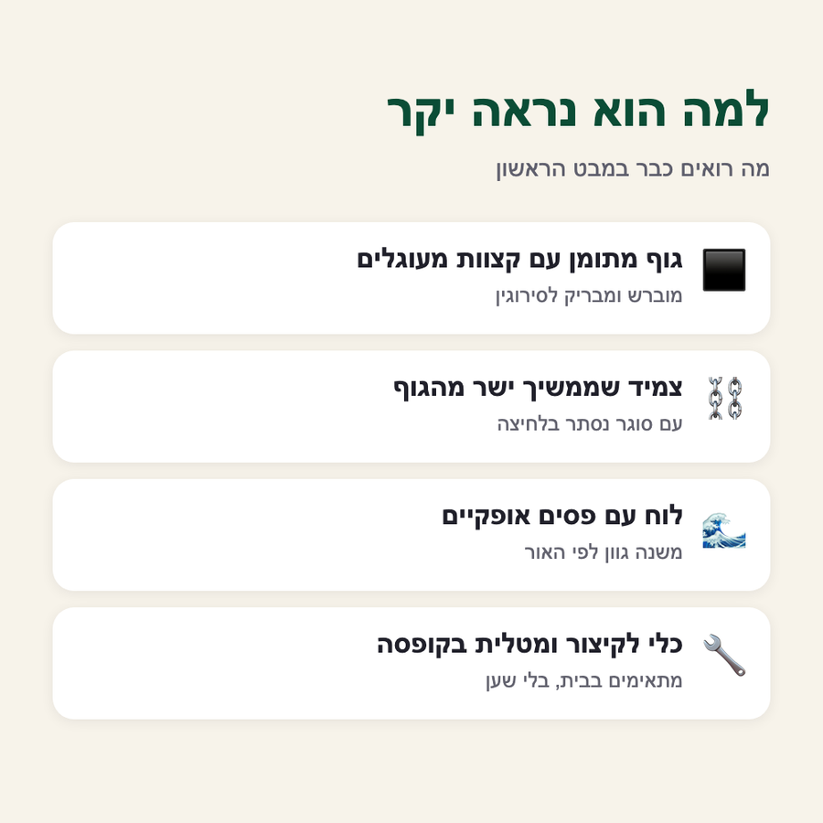 שעון ספורט אלגנט לגבר Atlas 613 – למה הוא נראה יקר